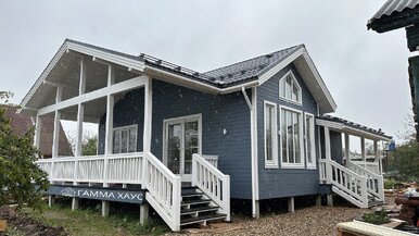 Фото отчет каркасного дома 14х9.5, Дмитровский городской округ, Московская область